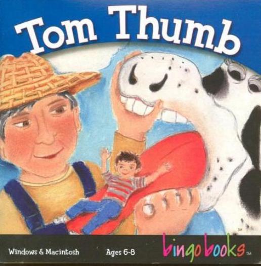 Tom Thumb Bingo Books PC MAC CD story reading Spanish English translation phonic - Picture 1 of 1